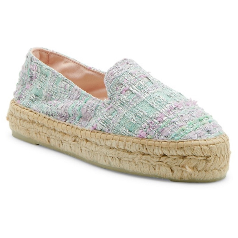 Manebi Jacquard Flatform Espadrilles